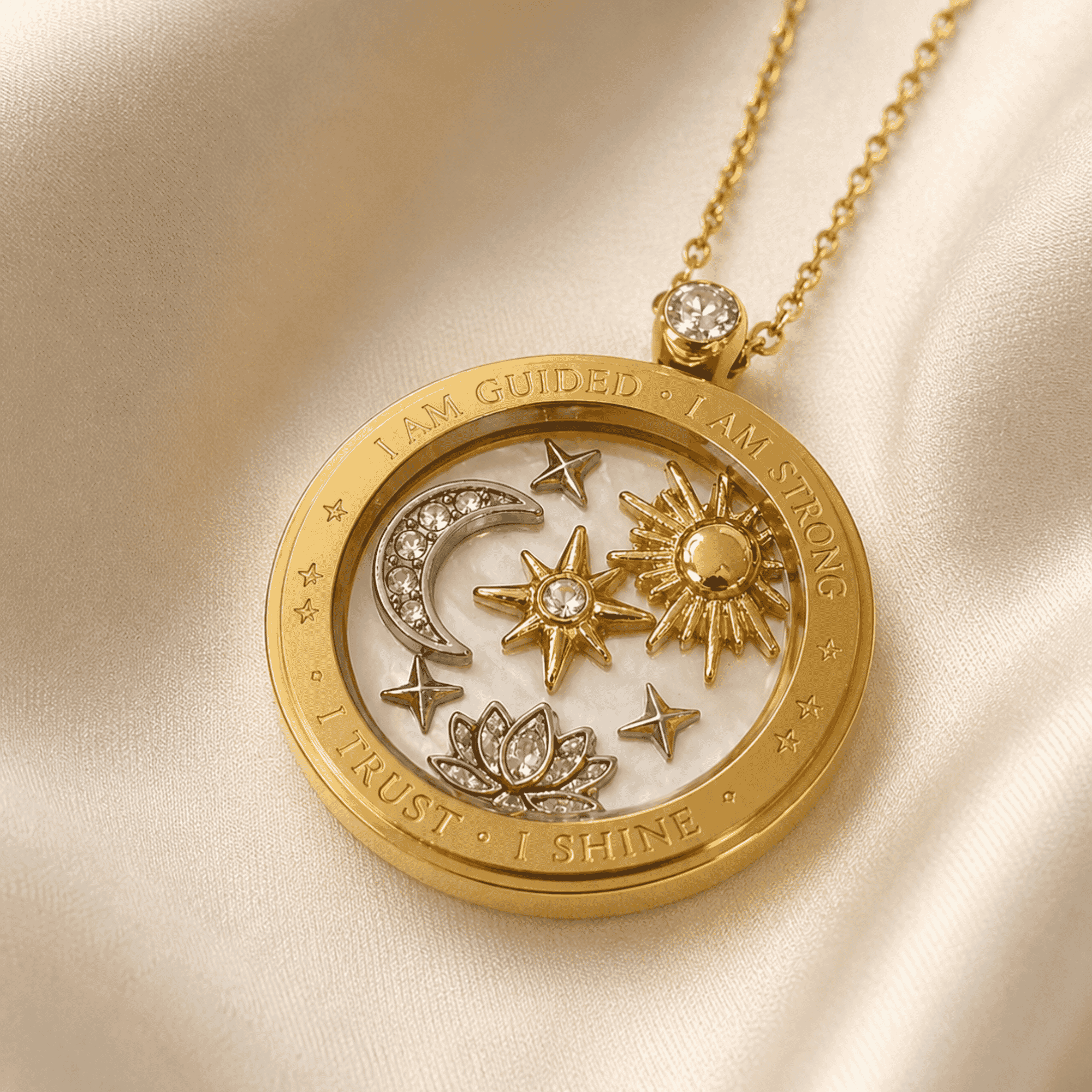 Guided Soul Necklace Gold