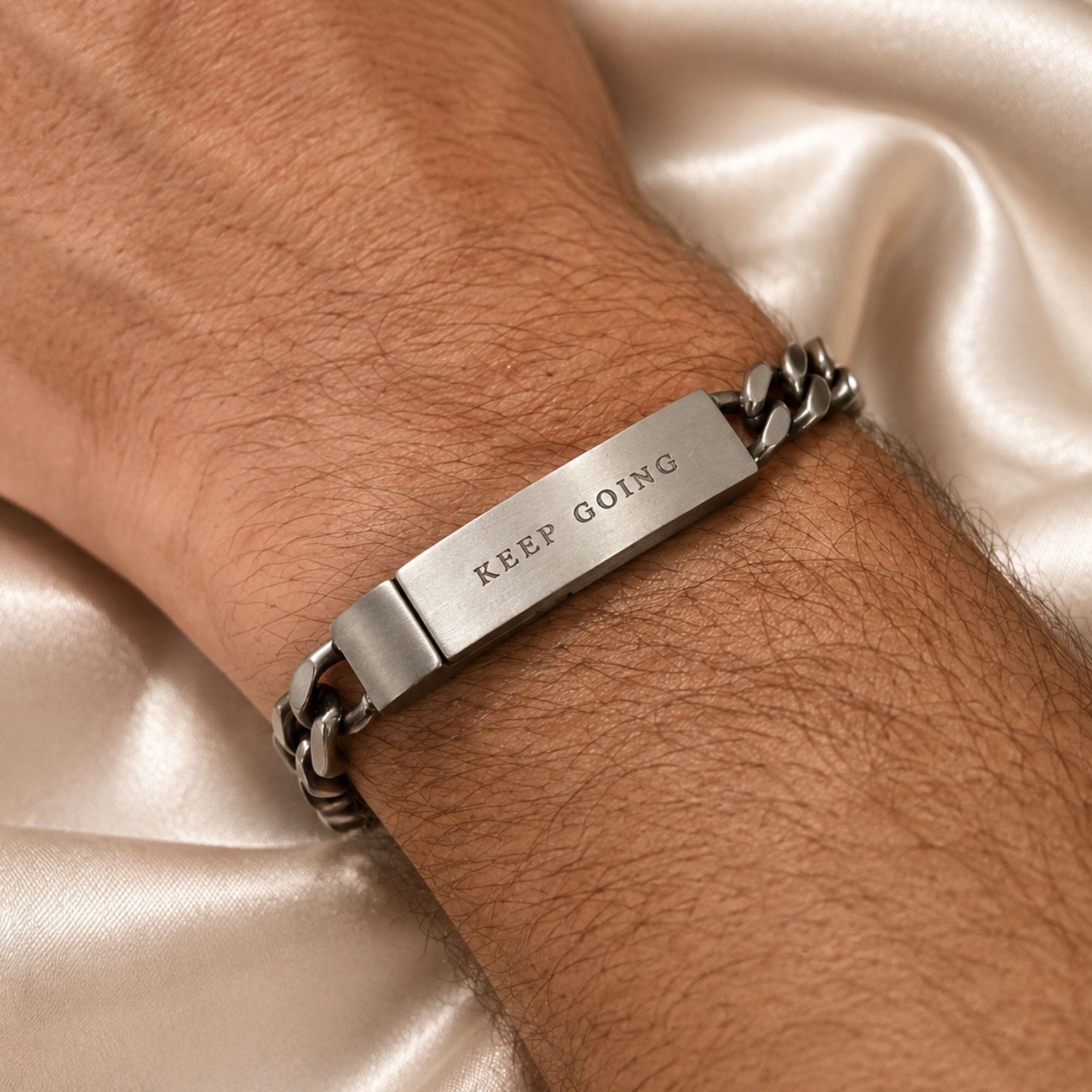 Keep-Going-Brushed-Stainless-Steel-Bracelet.jpg?w=1024&h=1024&scale