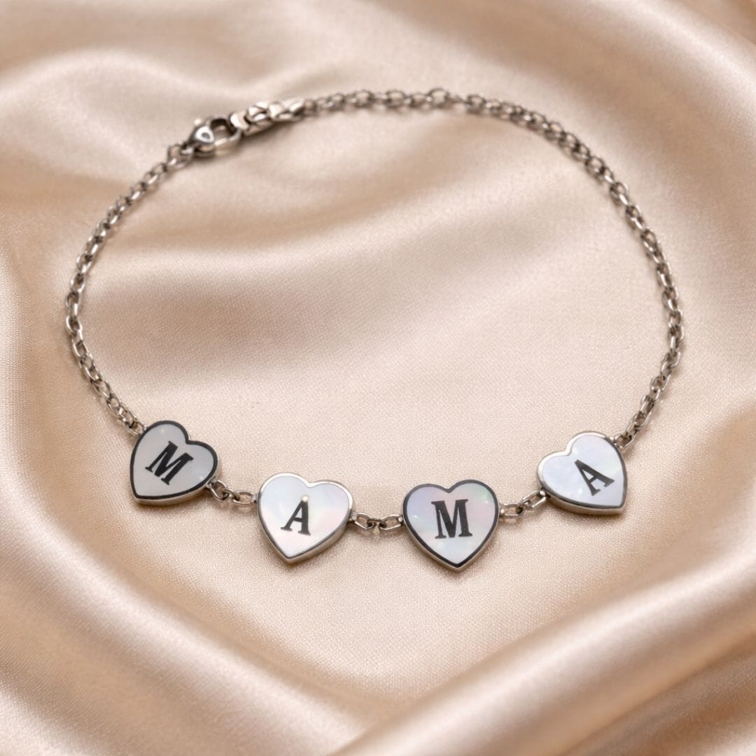 Mama Heart Bracelet