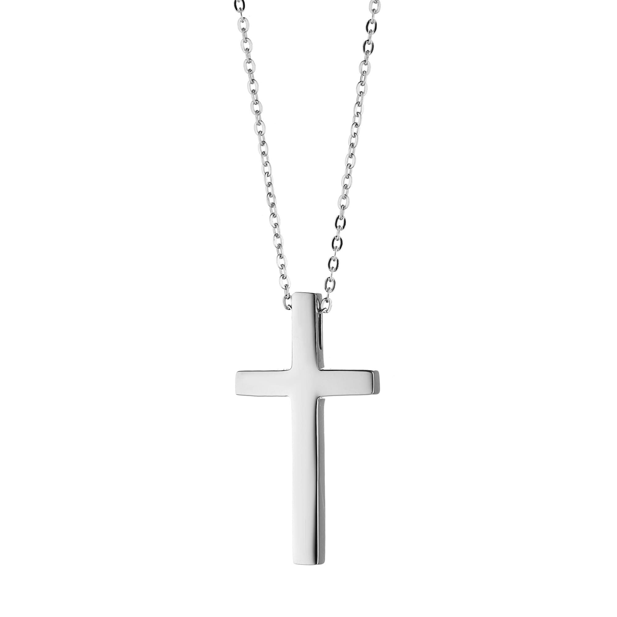 Cross Pendant with Silver Chain - Soul Analyse