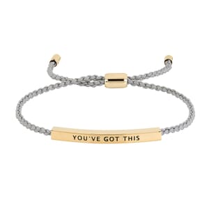 You've got this  reminder rope bracelet 