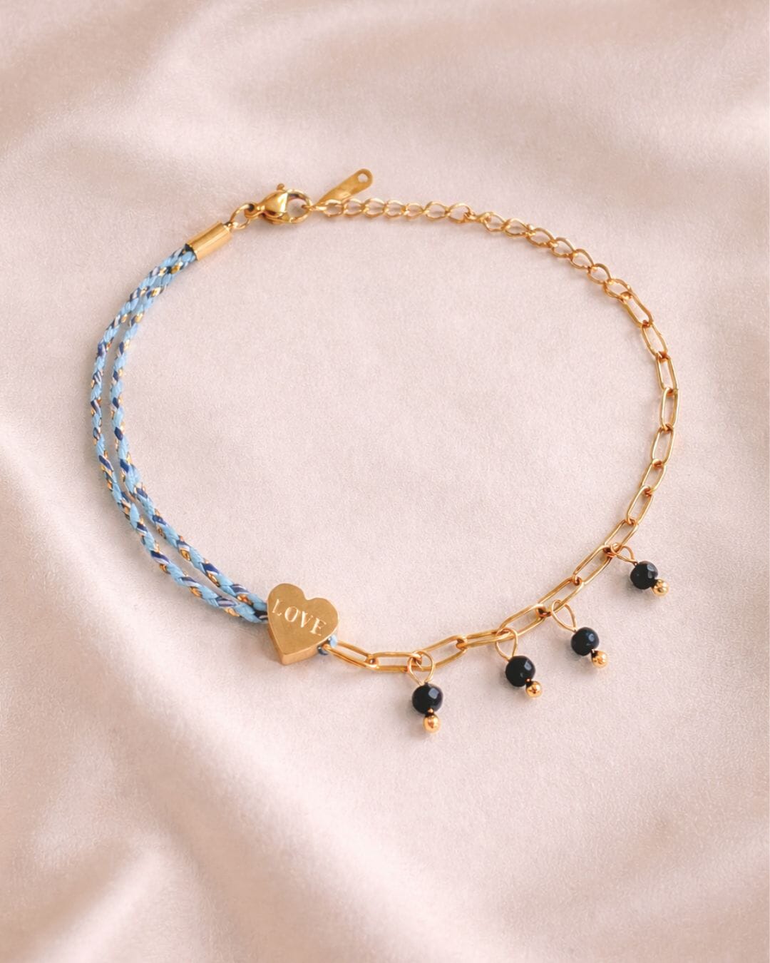 Midnight Love Bracelet Gold